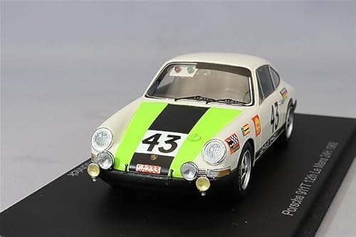 Spark 1/43 Porsche 911T 1968 Le Mans 24H #43 J-P.Gaban/R.Vanderschrick
