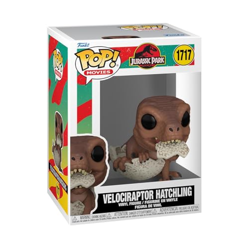 Funko Pop! Movies: Jurassic Park Hatchling - Velociraptor - Figura In Vinile Da Collezione - Idea Regalo - Merchandising Ufficiale - Giocattoli Per Ba
