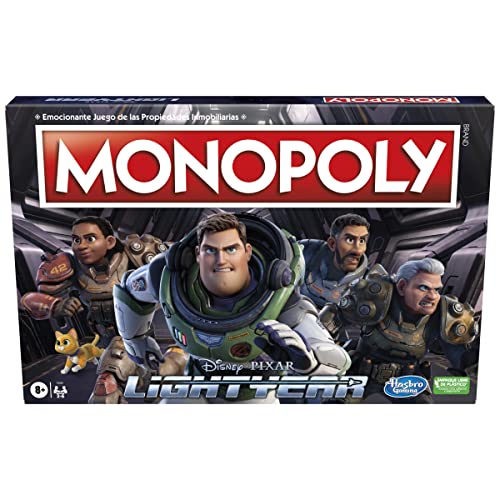 Monopoly Hasbro: Gioco Ufficiale Disney Lightyear Disney