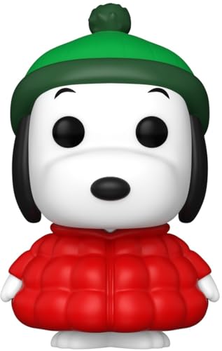 Funko Pop! Animation: Peanuts - Snoopy In Coat - Probabilità Di 1/6 Per La Variante Chase - Classic Peanuts - Figura In Vinile Da Collezione - Idea Re