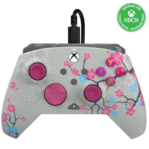 Pdp Xbox Rematch Glow Wired Controller Blossom