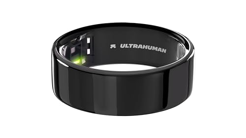 Ultrahuman Ring Air - Nessun Abbonamento All'App - Smart Ring - Taglia Prima Con Kit Di Dimensionamento - Monitora Sonno, Allenamenti - Durata Della B