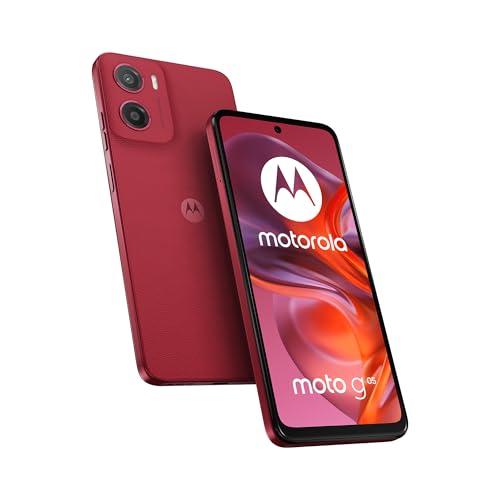 Motorola Moto G05 (4/256Gb, Fotocamera 50Mp + Sensore Antisfarfallio, Display 6.67" Hd+ 90Hz, Batteria 5200Mah, Mediatek Helio G81, Android 15), Plum