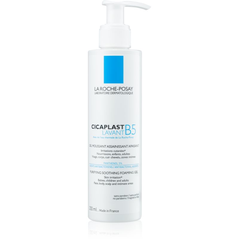 La Roche-Posay Cicaplast Lavant B5 Mousse-Gel Detergente Lenitiva 200 Ml