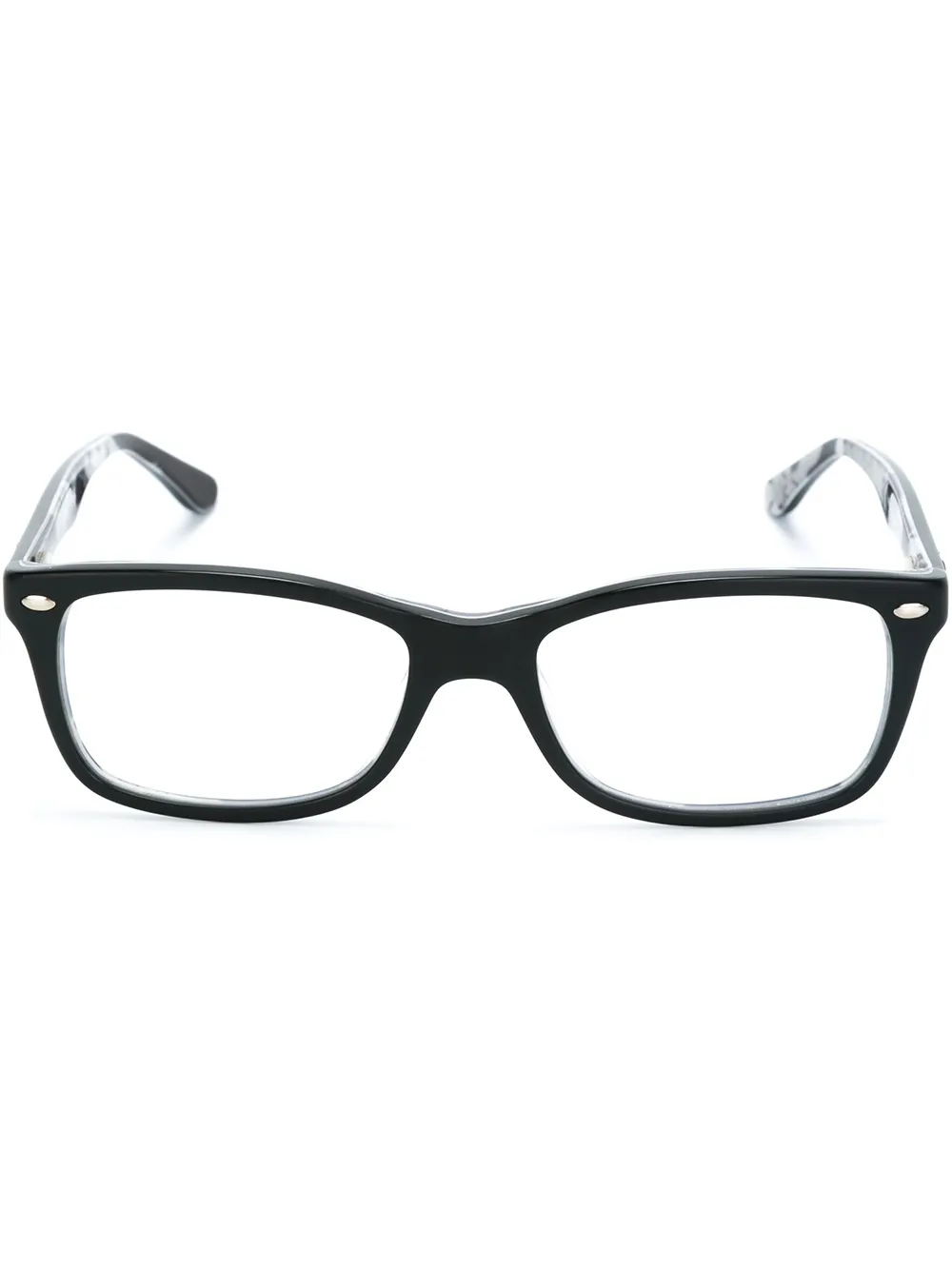 Ray-Ban rectangular frame glasses - Nero