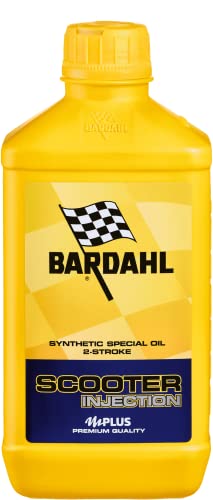 Bardahl 058071B Olio Motore 2T Scooter Injection, Cartone 20 X 1 L