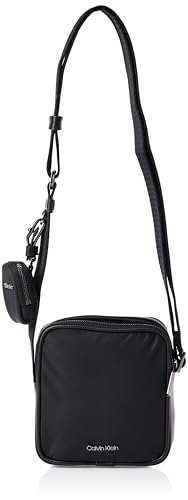 Calvin Klein Uomo Ck Est. Nylon Cube R Altre Borse, Ck Nero, One Size, Altre Borse