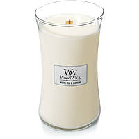Candela Woodwick Grande Colore Bianco 93062E