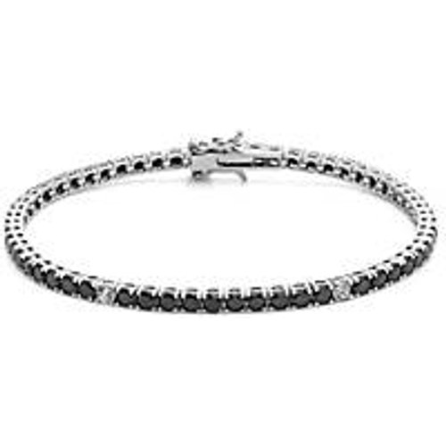 Bracciale Tennis Uomo Argento 925 Gioiello Comete Tennis UBR 990 M20
