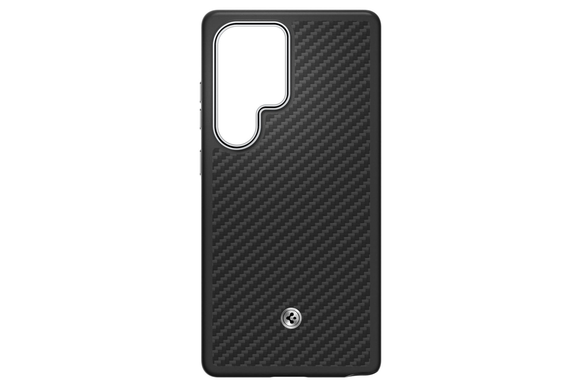 Samsung Enzo Aramid per Galaxy S25 Ultra, Black Silver