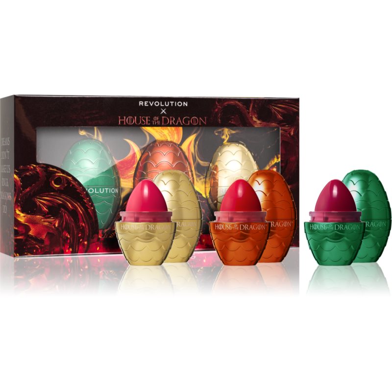 Makeup Revolution X House Of Dragon Dragon Egg Confezione Regalo Per Labbra E Guance 1 Pz