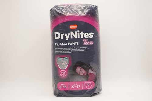 54 Pannolini A Mutandina Huggies Drynites 8-15 Anni Jumbo Girl Dry Nites