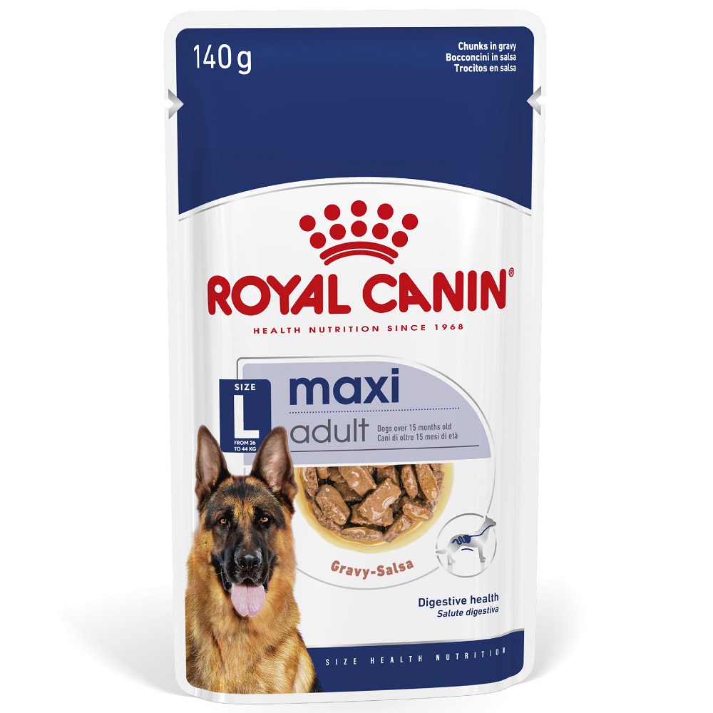 Royal Canin Maxi Adult umido in salsa per cane - 10 x 140 g