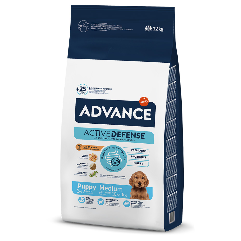 Advance Medium Puppy Protect Crocchette per cane - 12 kg