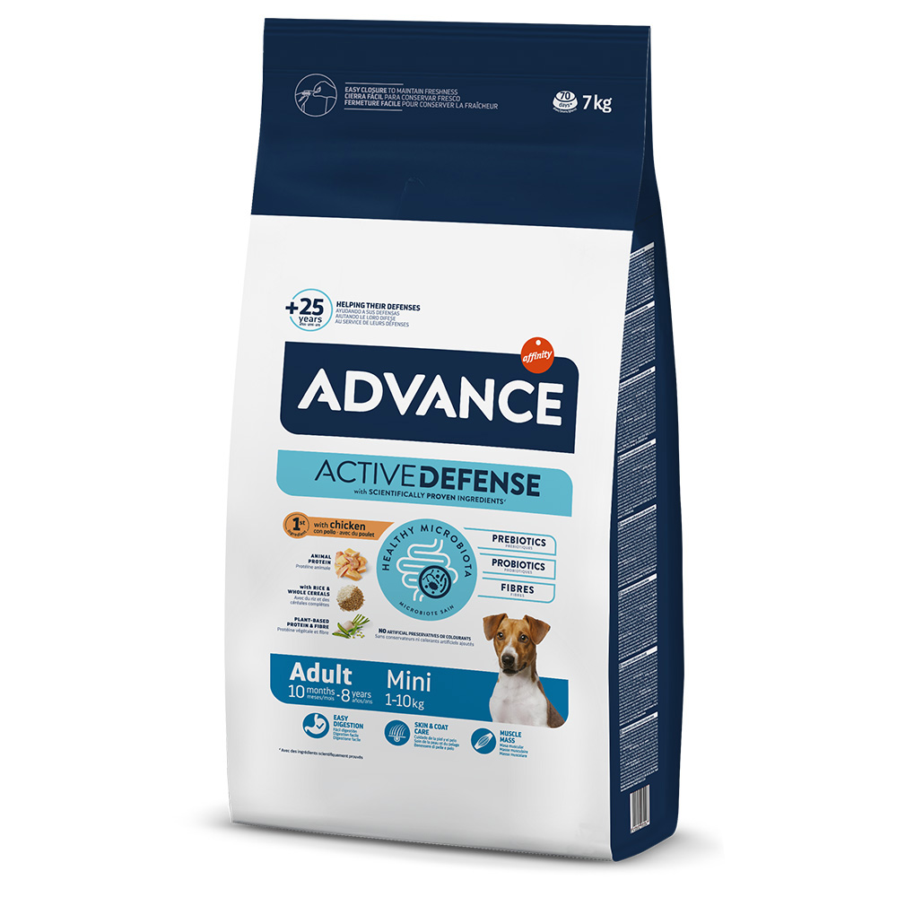 Advance Mini Adult Pollo e Riso Crocchette per cane - 7 kg