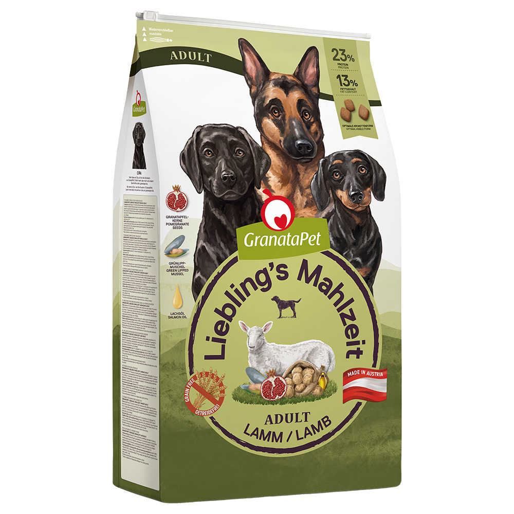 GranataPet Adult Agnello Liebling's Mahlzeit Crocchette per cane - 10 kg