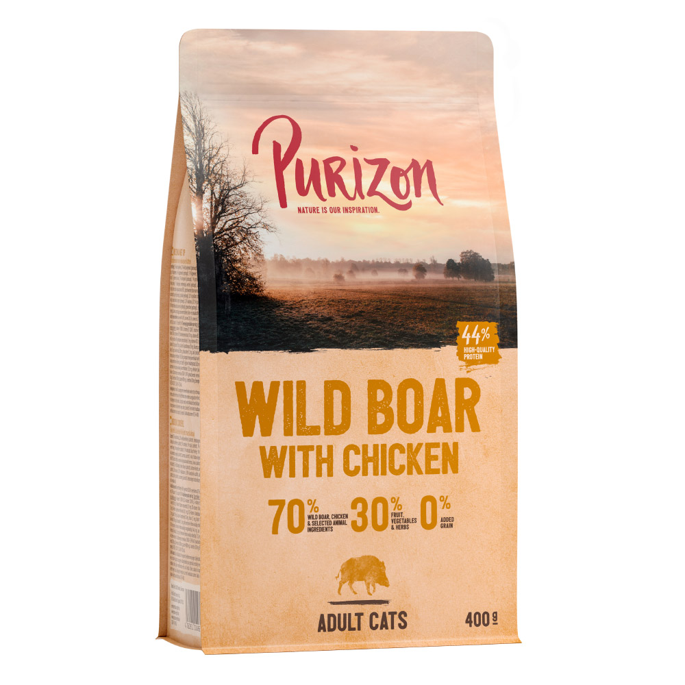 Purizon Adult Cinghiale & Pollo - senza cereali - 400 g