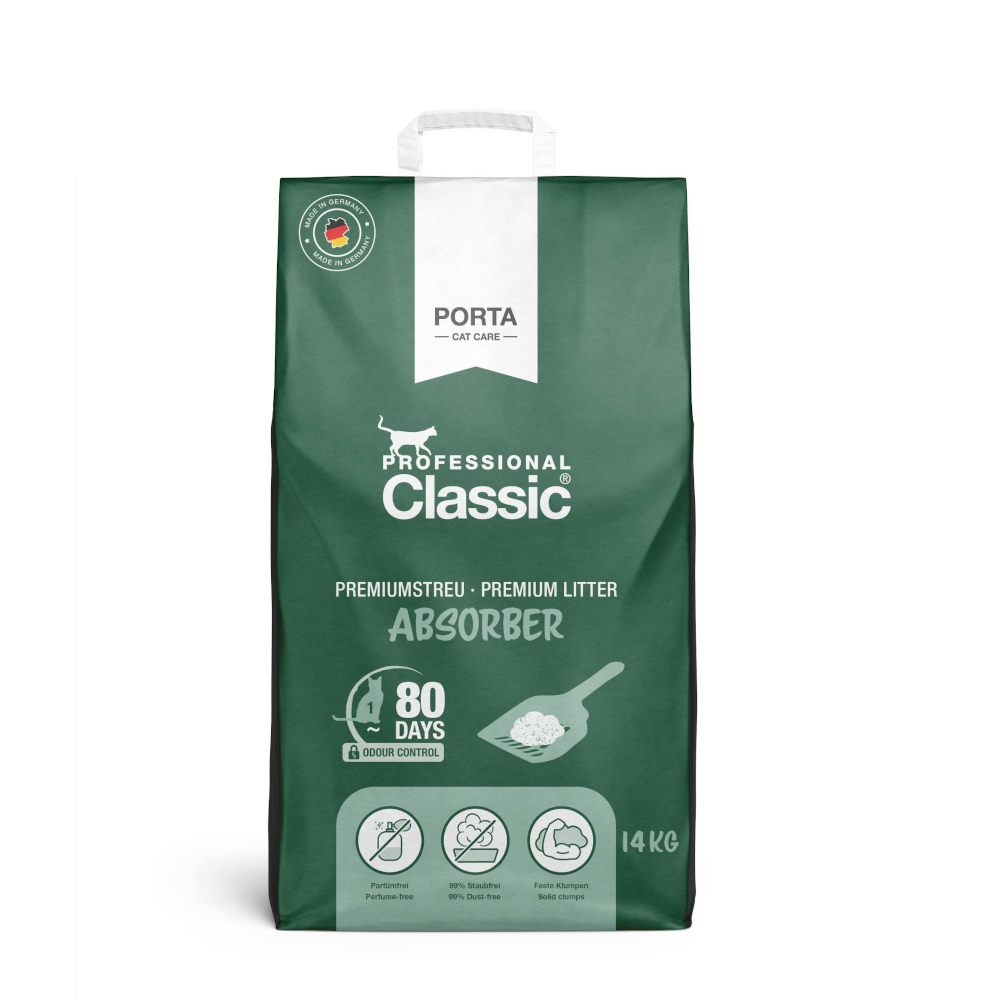 Lettiera Professional Classic con Assorbiodori - 14 kg