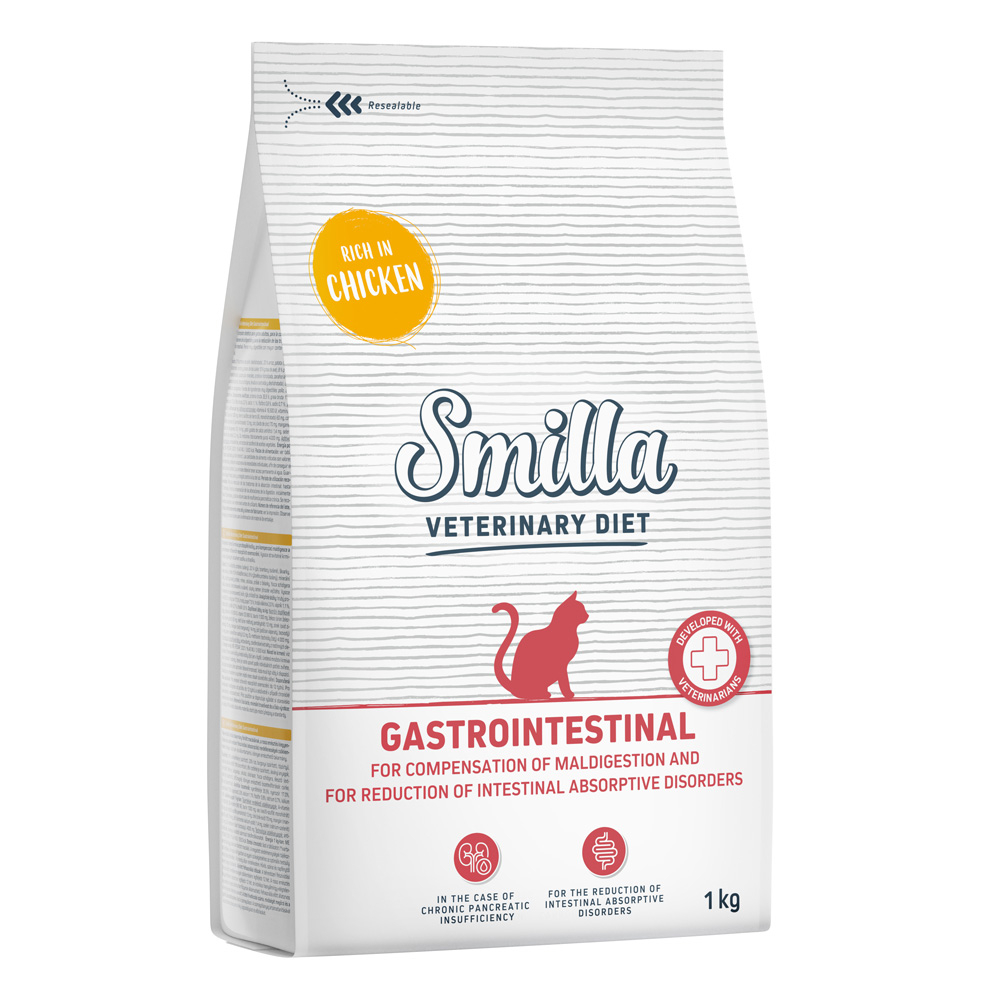 Smilla Veterinary Diet Gastrointestinal Pollo Crocchette gatto - 1 kg