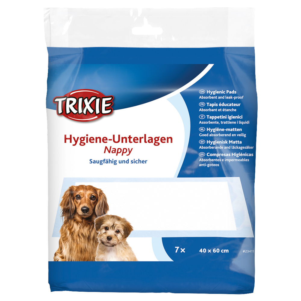 Trixie Tappetini igienici Nappy Large: L 40 x P 60 cm, 7 pz