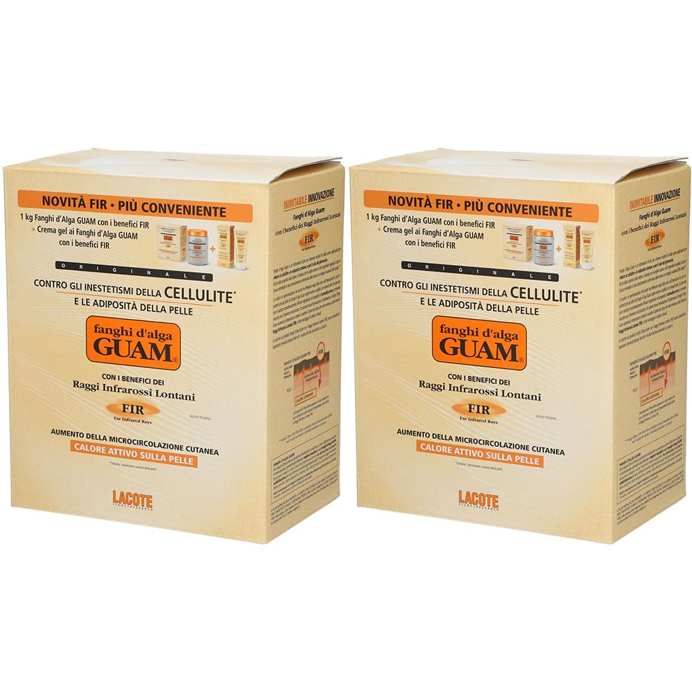 GUAM® Fanghi d'Alga Guam F.I.R. + Crema Gel 2x1 pz