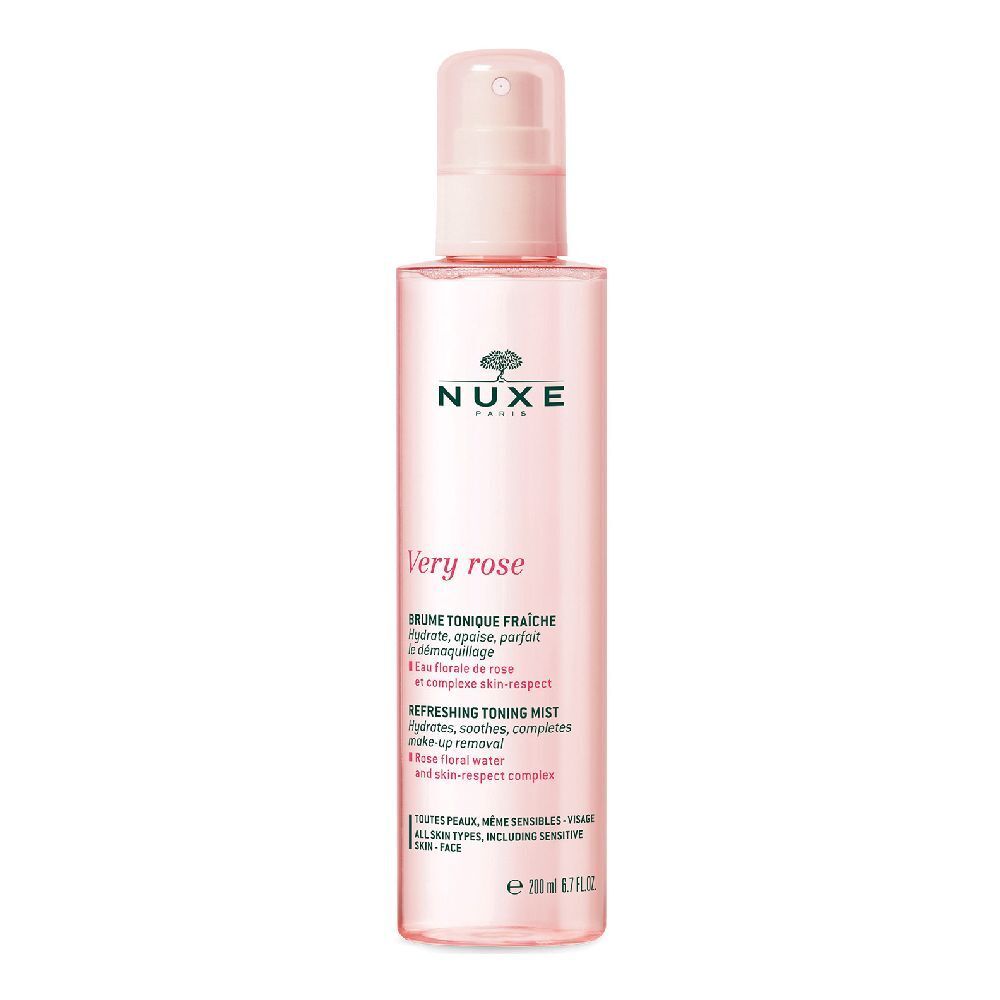Nuxe Very Rose Tonico Spray Fresco 200 ml Soluzione