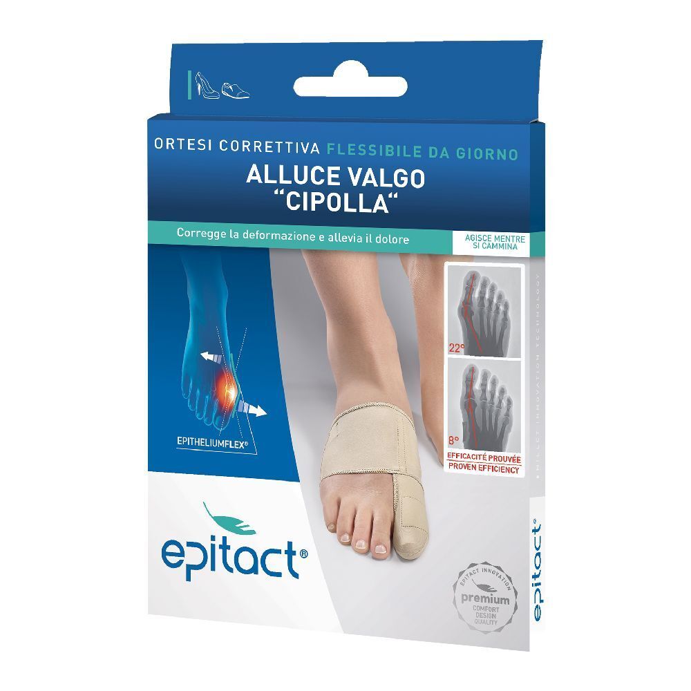Epitact® Ortesi Correttiva Giorno Alluce Valgo Taglia M 1 pz Bendaggio