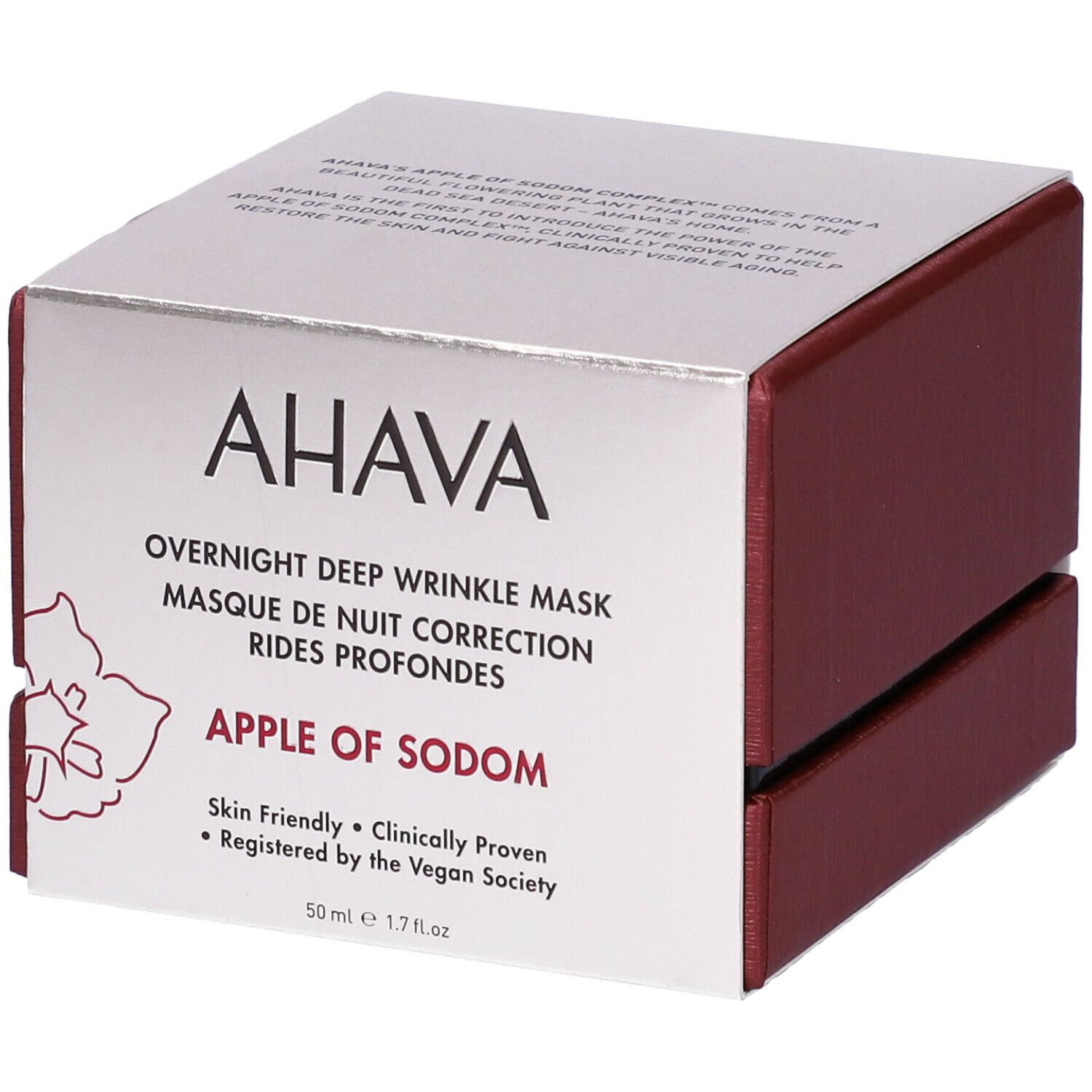 AHAVA Maschera Notte per Rughe Profonde 50 ml Crema notte