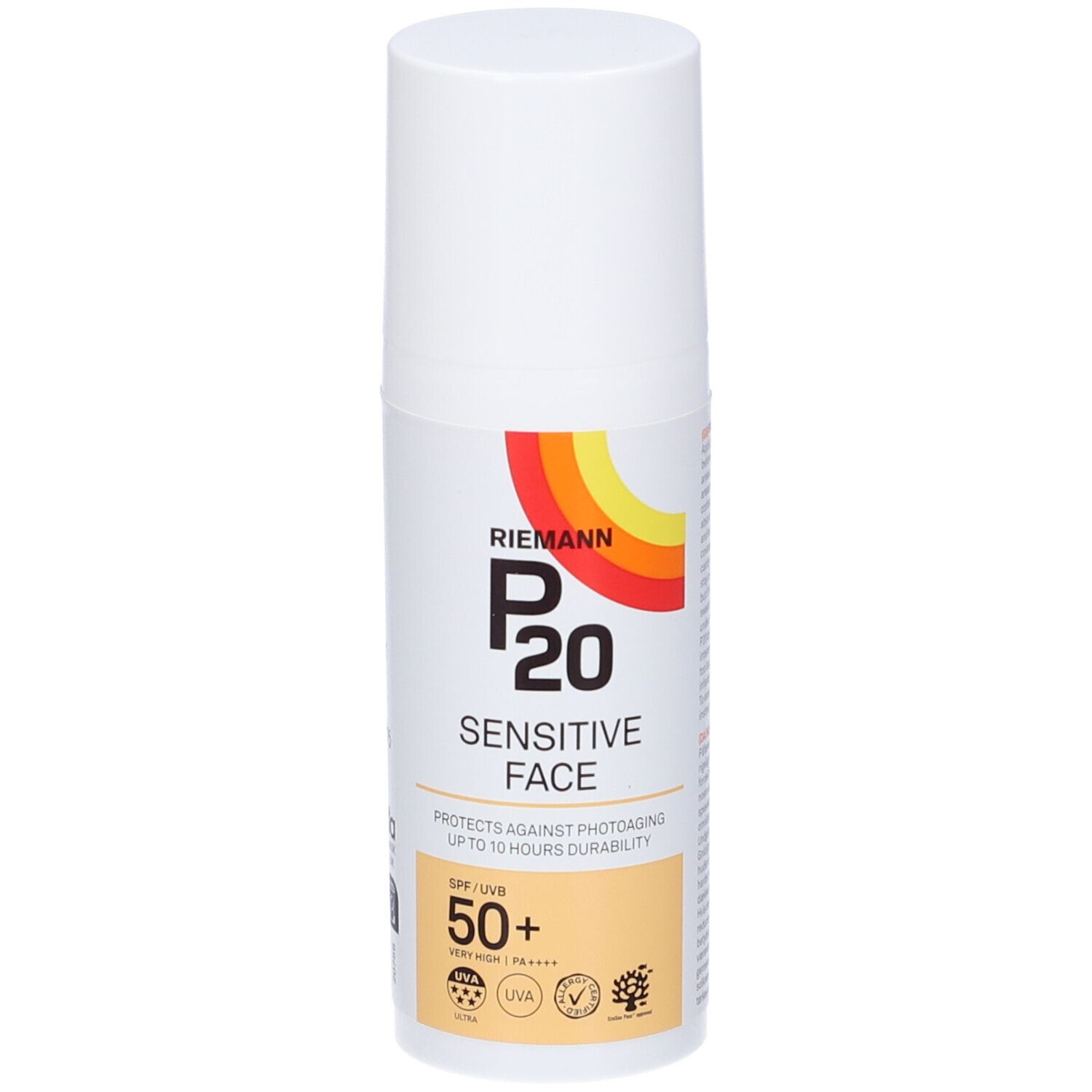P20 Protezione Solare Viso Spf 50+ 50 g Crema