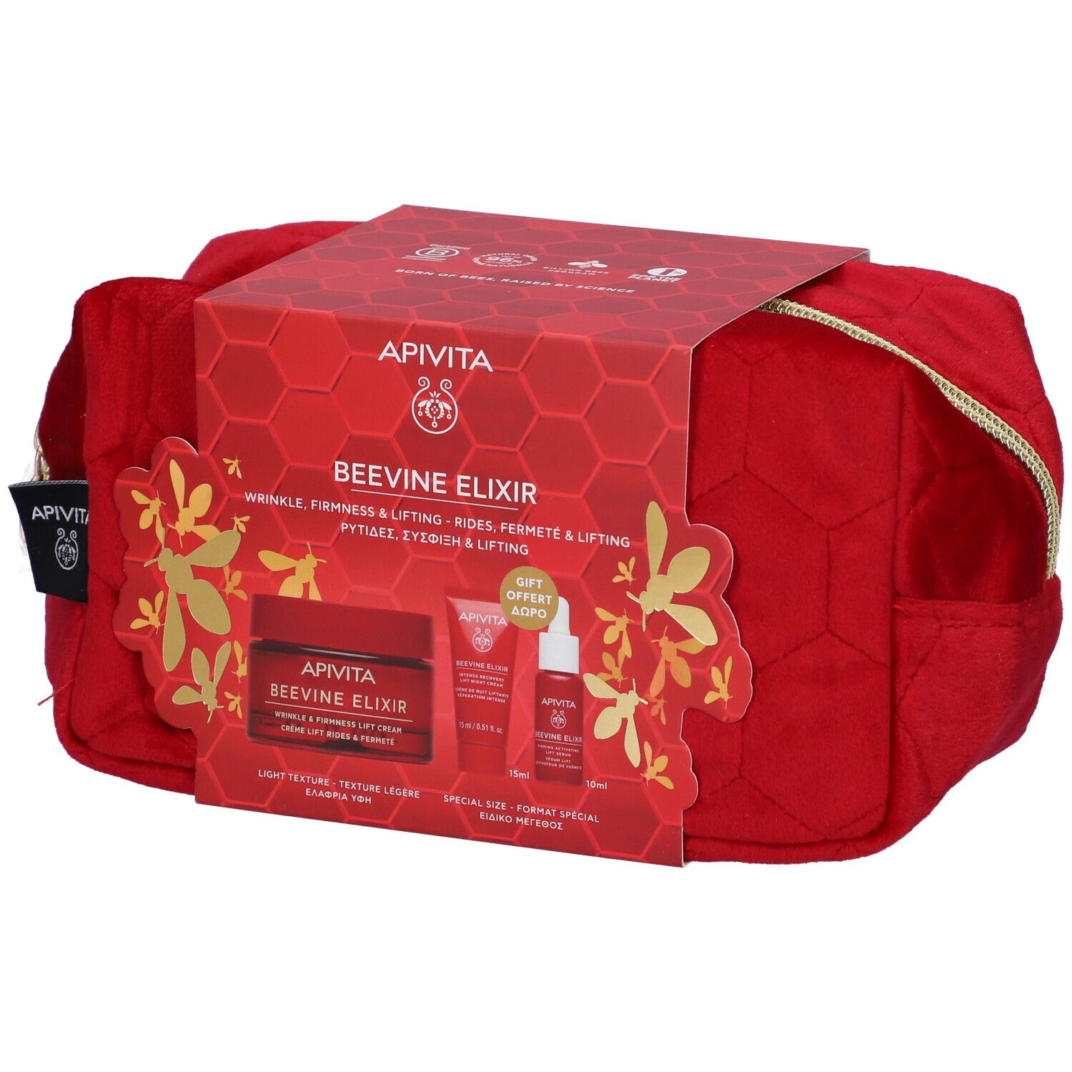 Apivita Promo Xmas Beevine Elixir Crema Anti-Rughe Leggera + Notte Sie