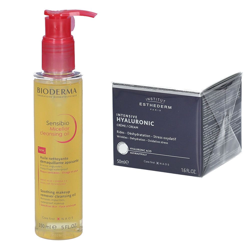 Bioderma Sensibio Olio Micellare Detergente + Institut Esthderm Intens