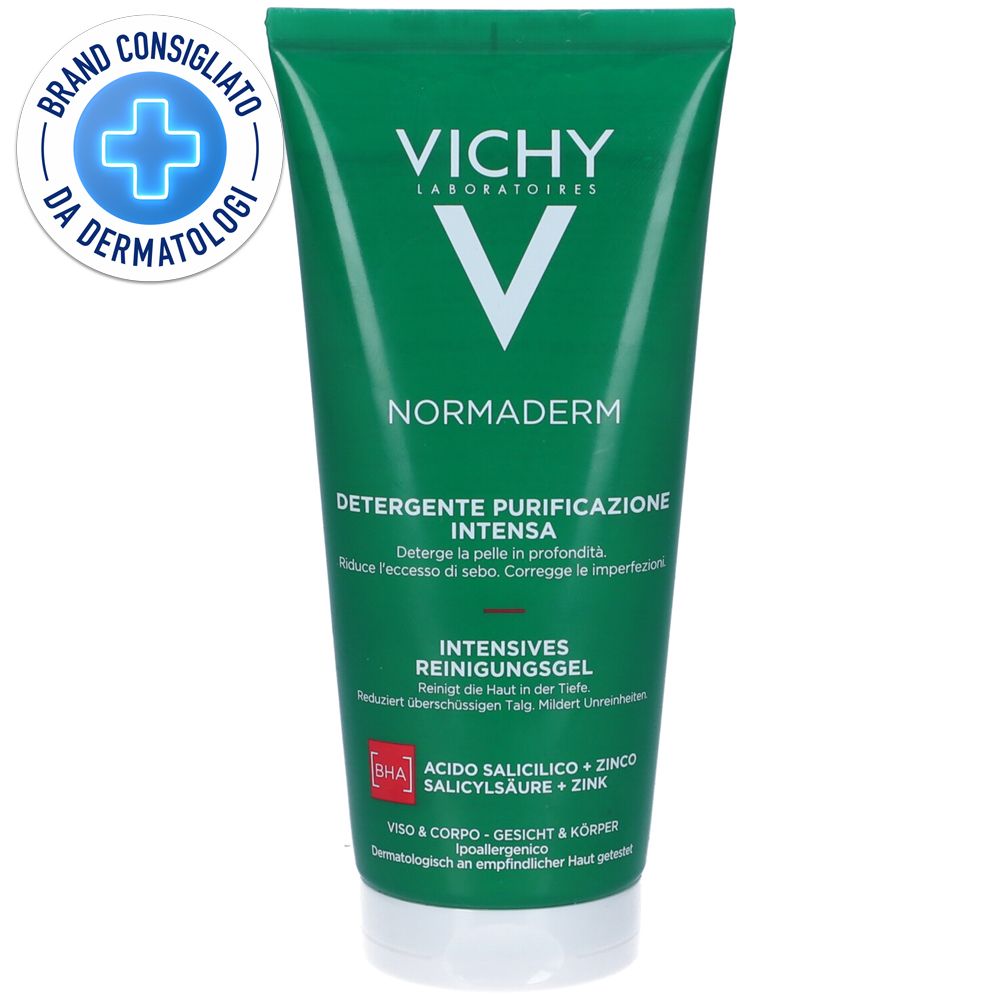 Vichy Normaderm Gel Purificazione intensa 200 ml detergente