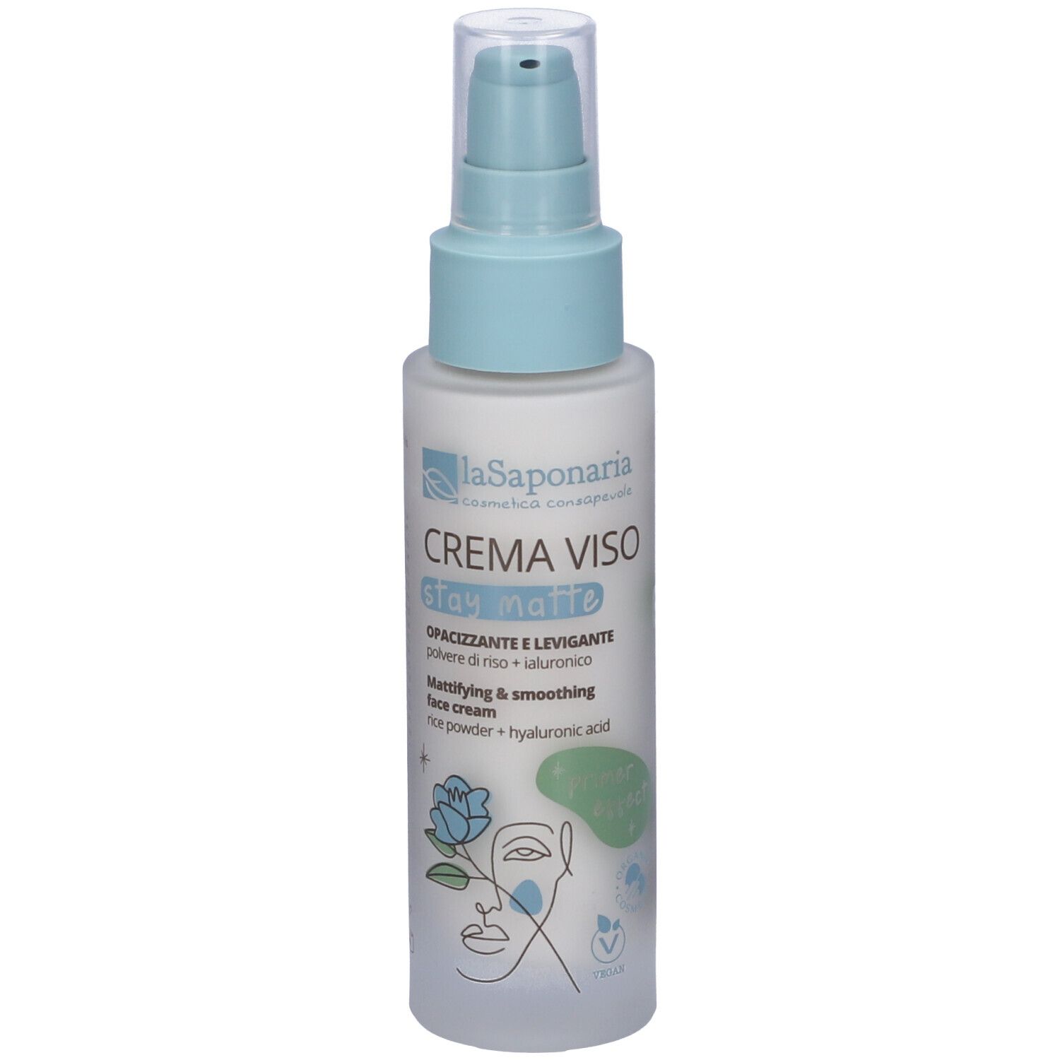 La Saponaria Crema viso Stay Matte 50 ml