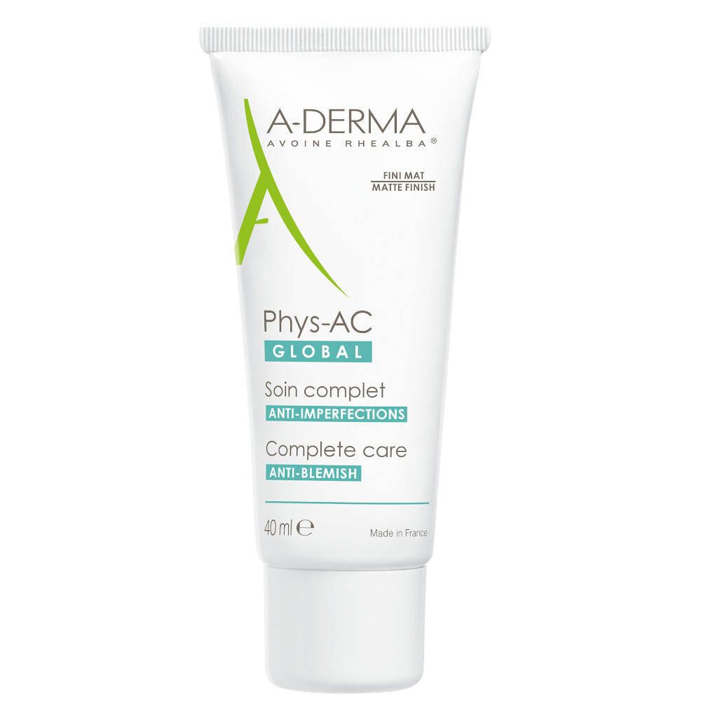 A-DERMA Phys-Ac Global Cura Antiperfezioni 40 ml Crema