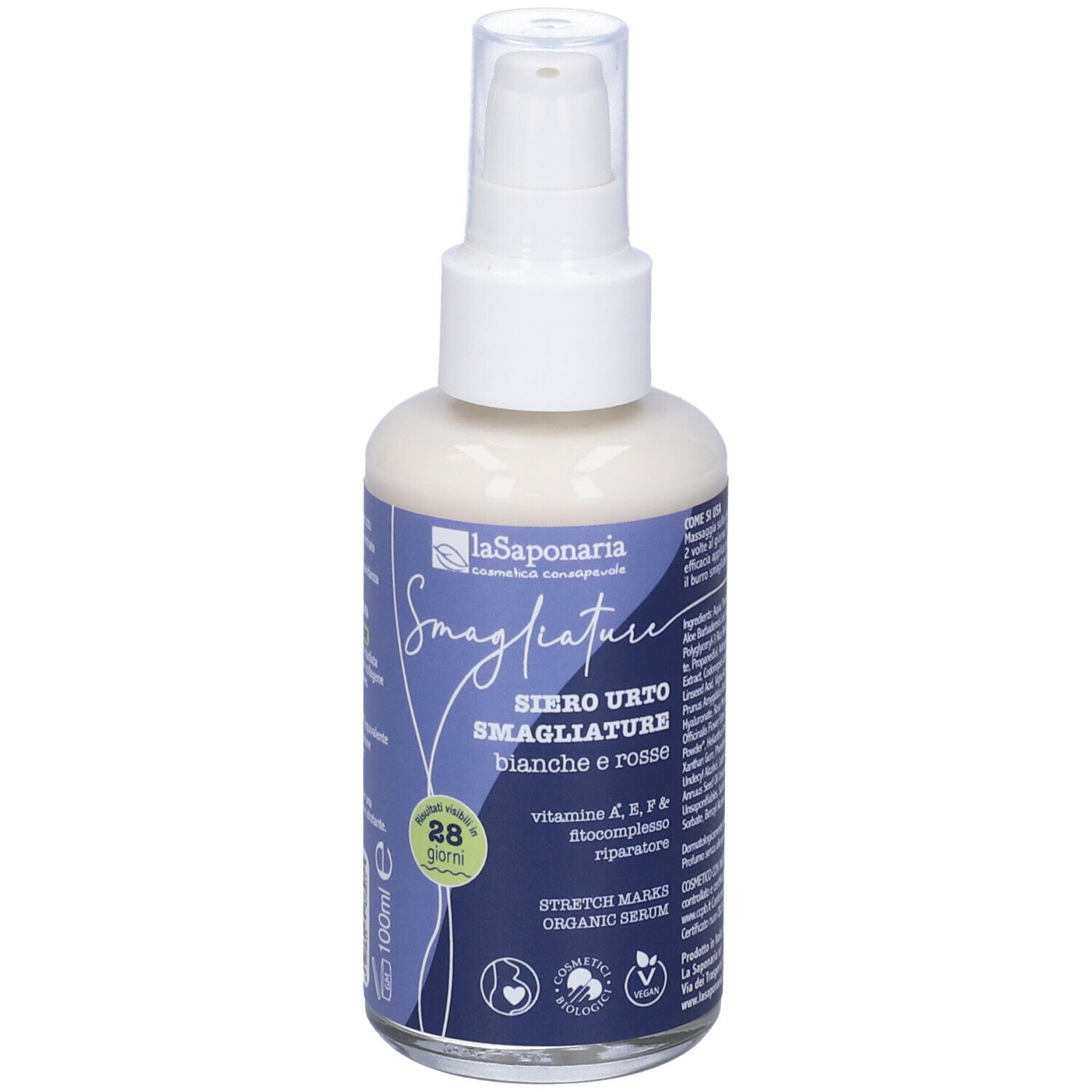 La Saponaria Siero Urto Smagliature 100 ml