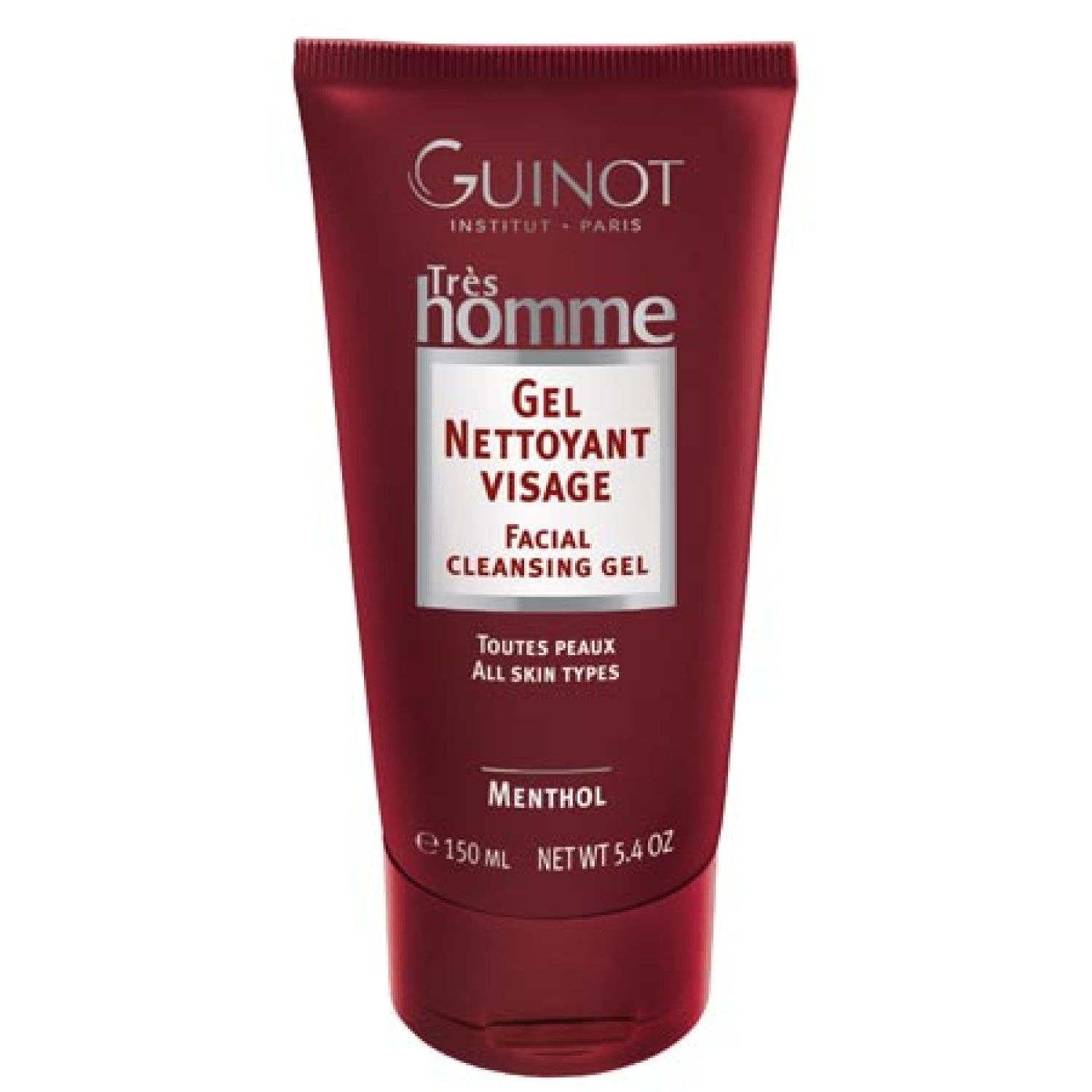 Guinot Trés Homme Gel detergente per il viso 150 ml