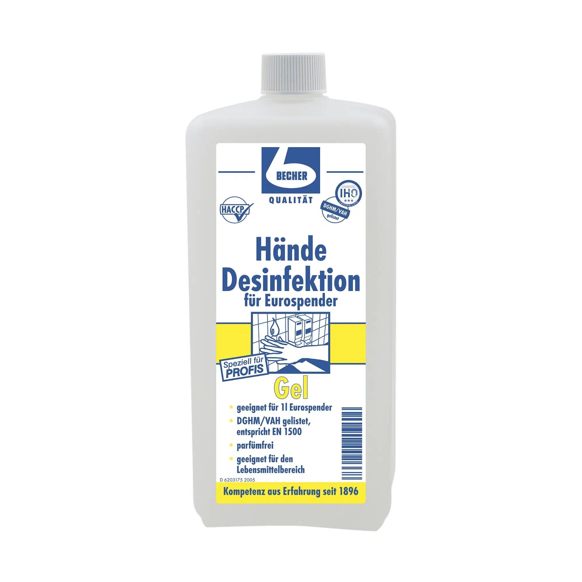 Dottore Gel di disinfezione per mani caber - 1 litro | Bottiglia (1000
