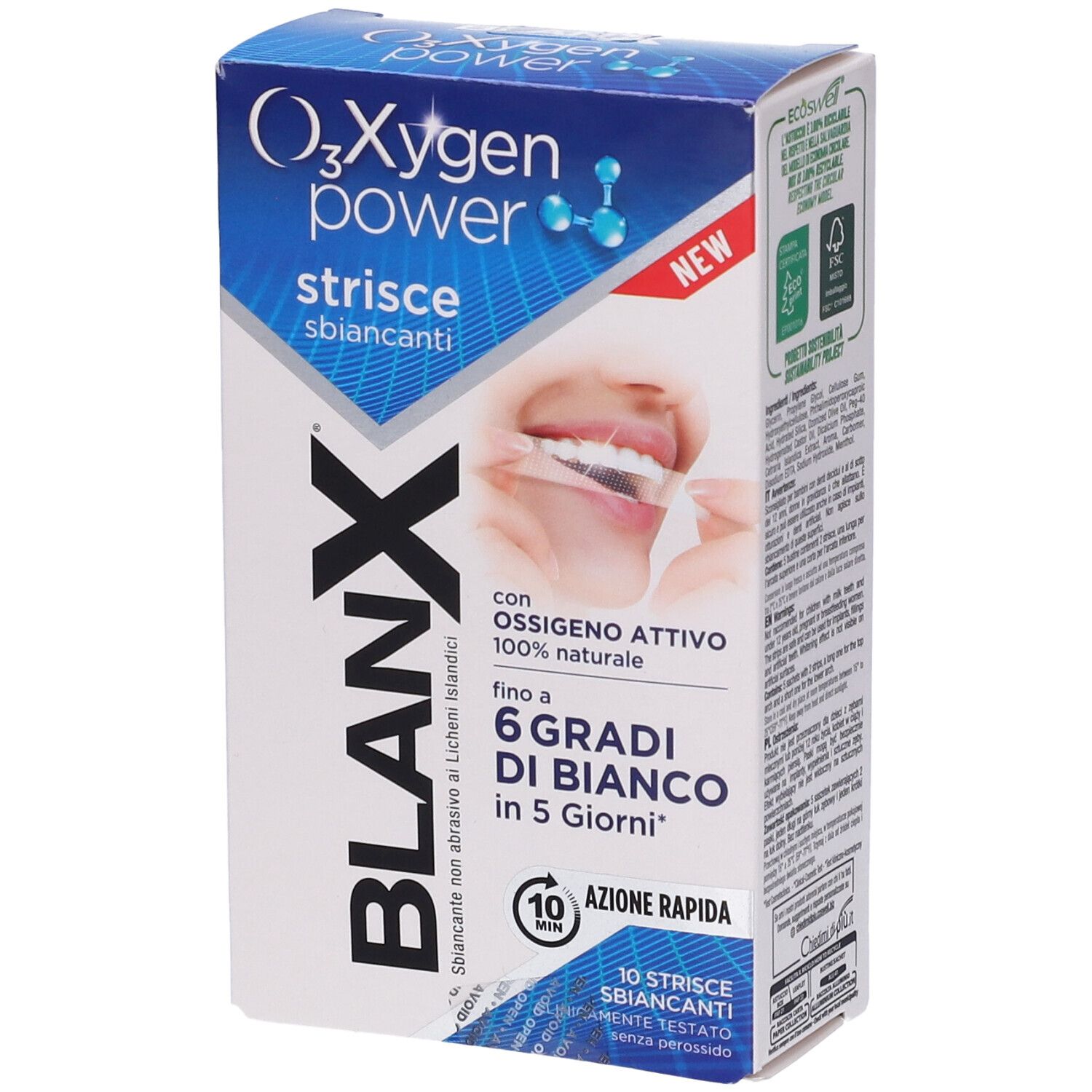 Blanx Kit Strisce Sbiancanti O₃x 1 pz