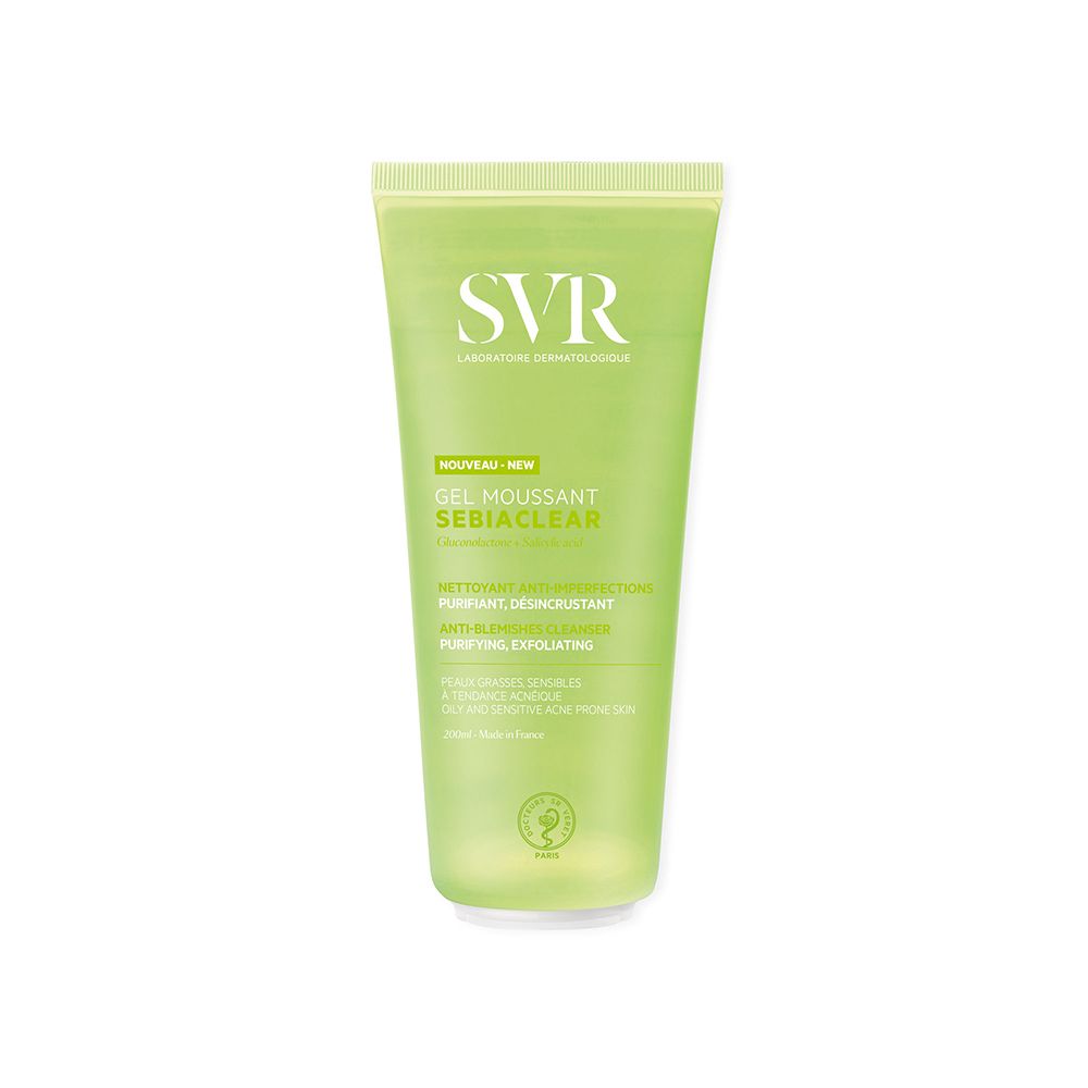 SVR SEBIACLEAR Gel Moussant 200ml 200 ml detergente