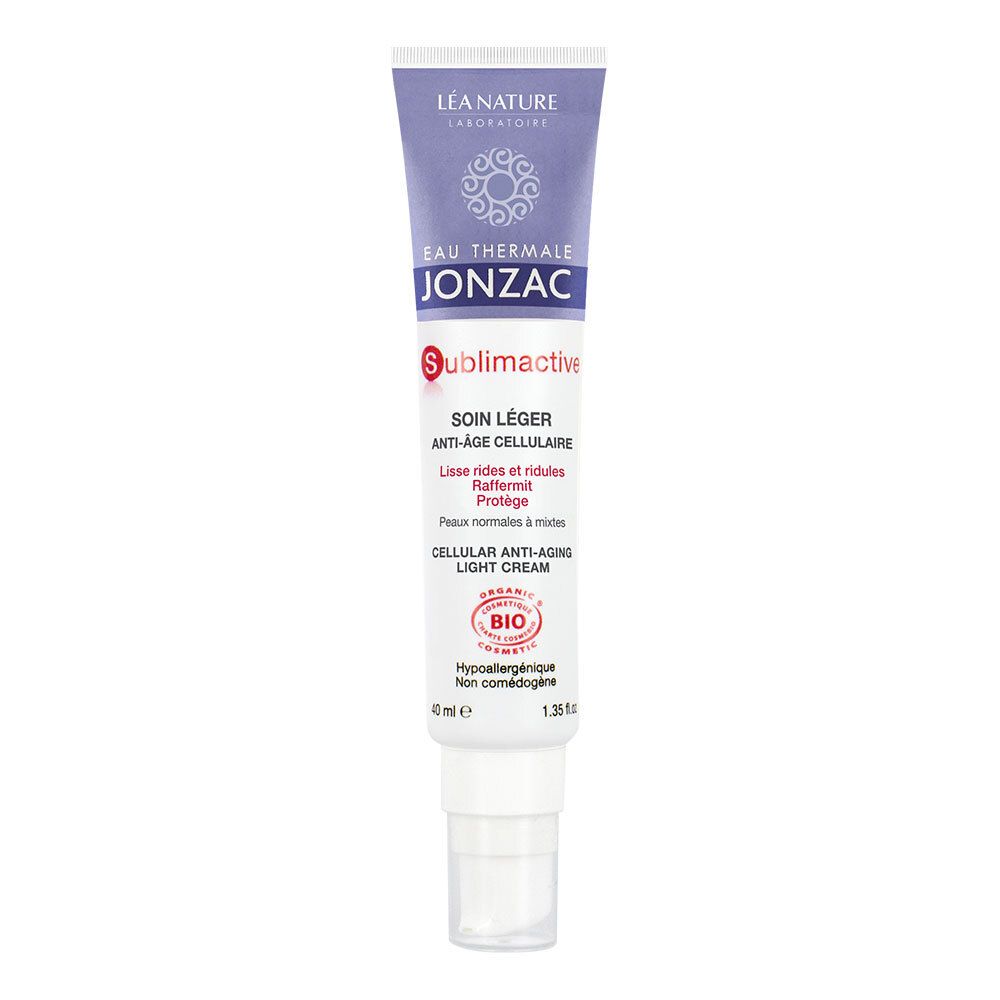 Eau Thermale Jonzac Crema Leggera Levigante Anti-Age Sublimactive 40 m
