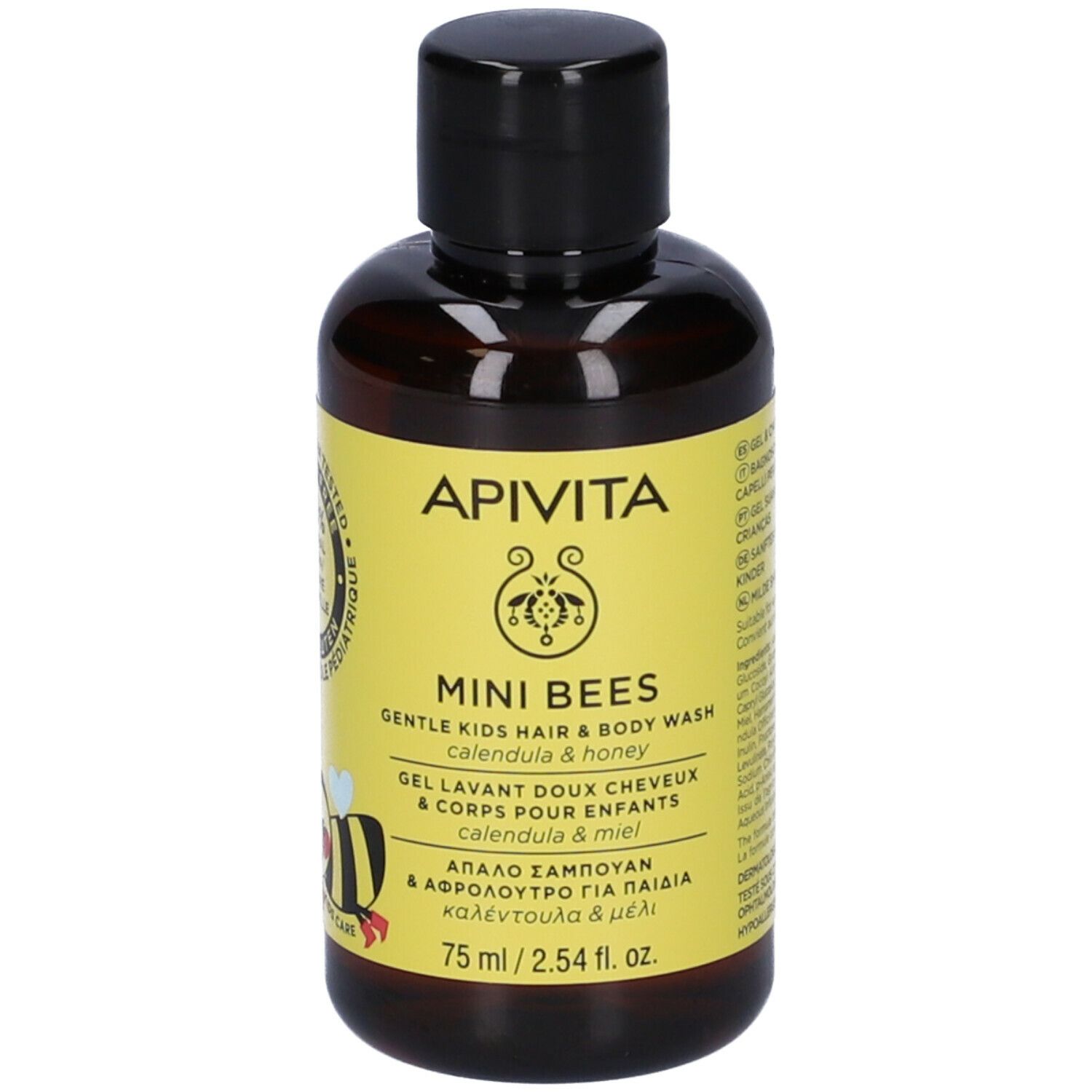 APIVITA Kids Mini Hair & Body Wash Calendula 75 ml Detergente