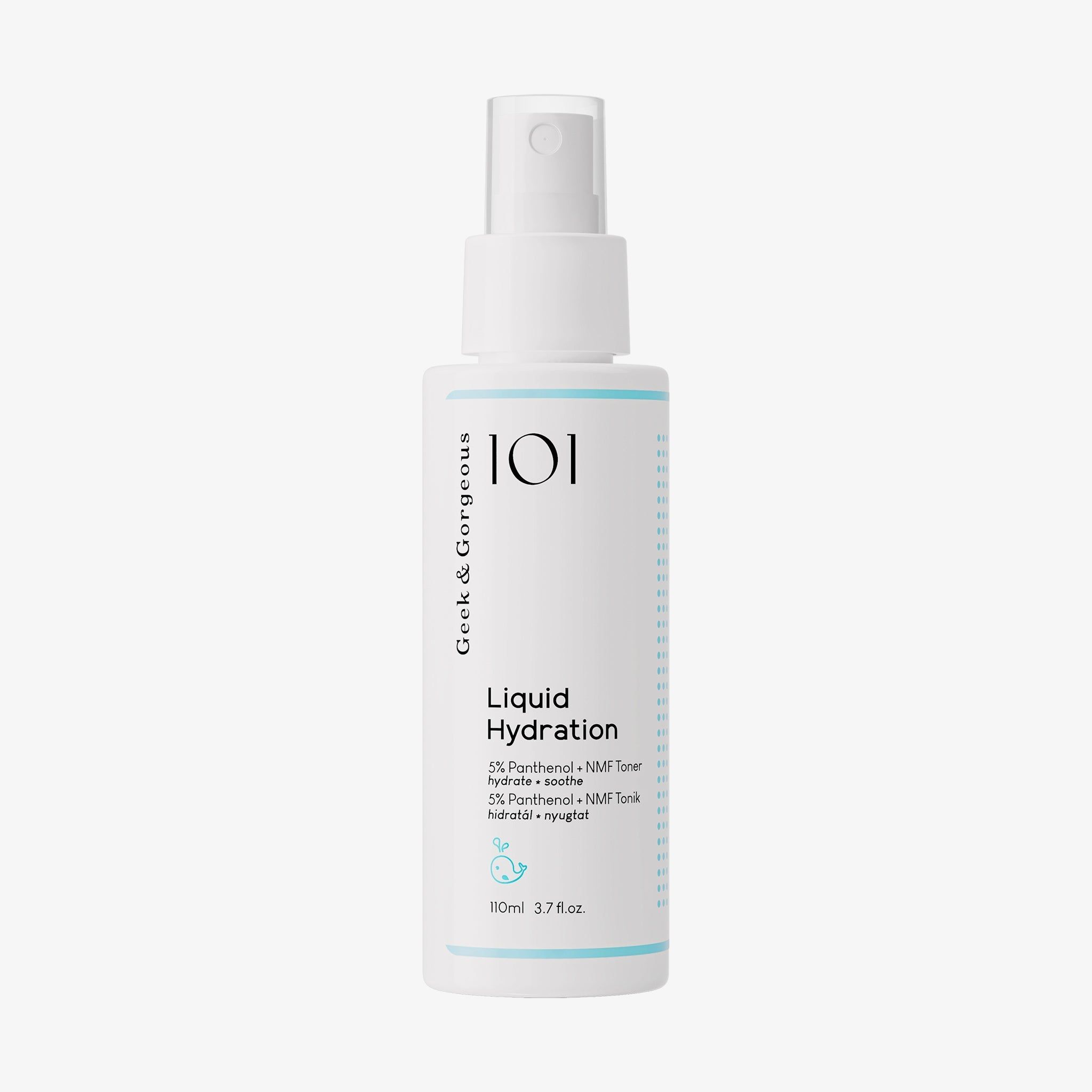 Geek & Gorgeous Liquid Hydration - Spray viso idratante con pantenolo