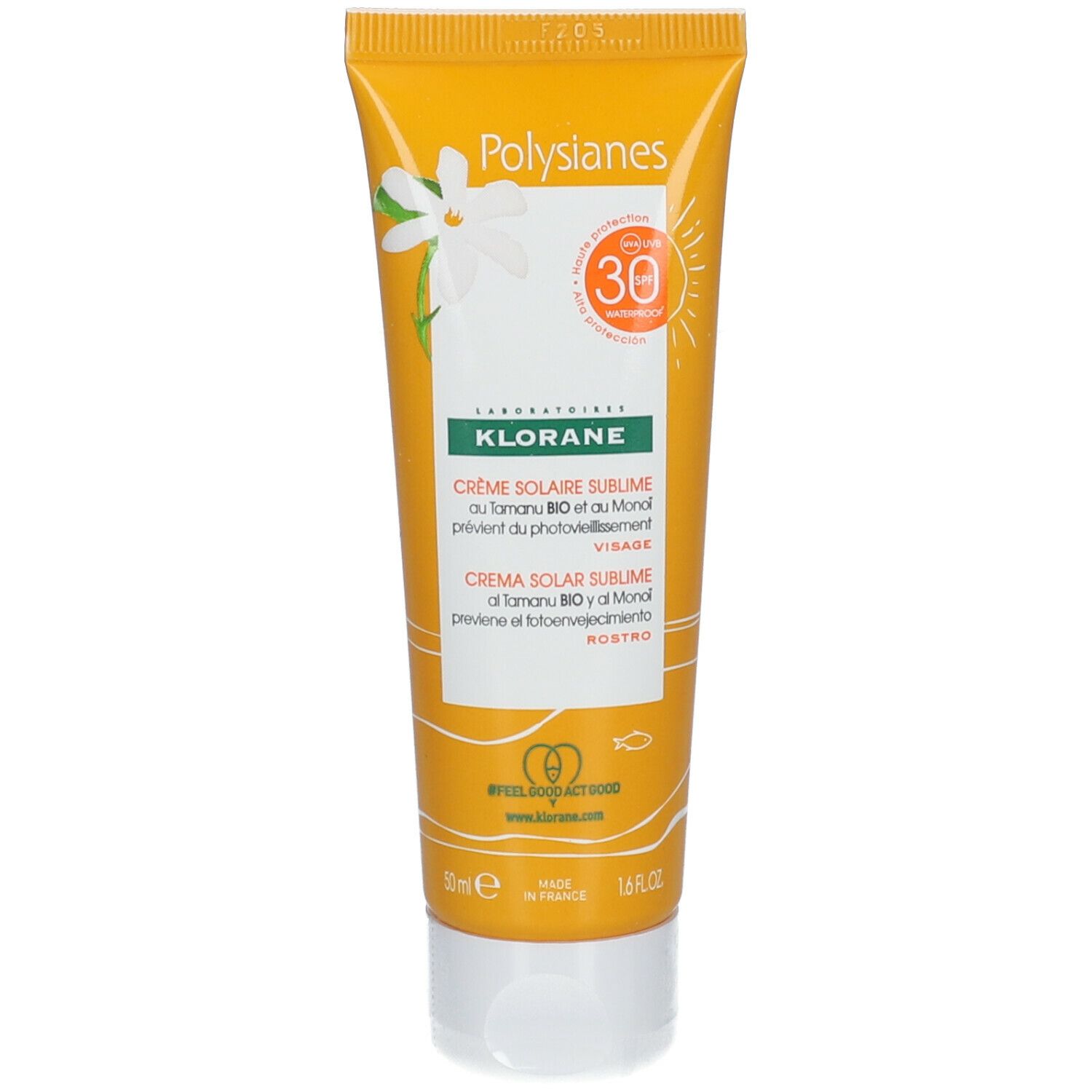 KLORANE Crema Solare Sublime SPF 30 50 ml