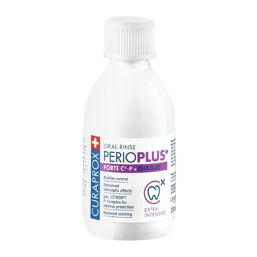 Curaprox Perioplus+ Forte Cx-p + Chx 0.20 Collutorio 200 ml