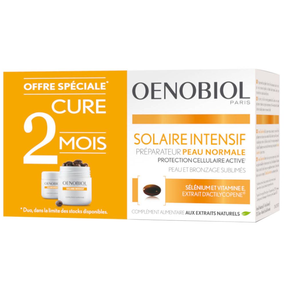 OENOBIOL Solaire Intensif Preparateur 60 pz Capsule