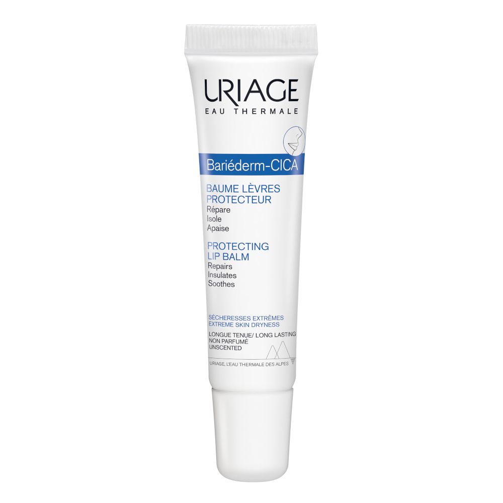 URIAGE Bariéderm Cica-Lèvres Balsamo Isolante Screpolate 15 ml Protezi