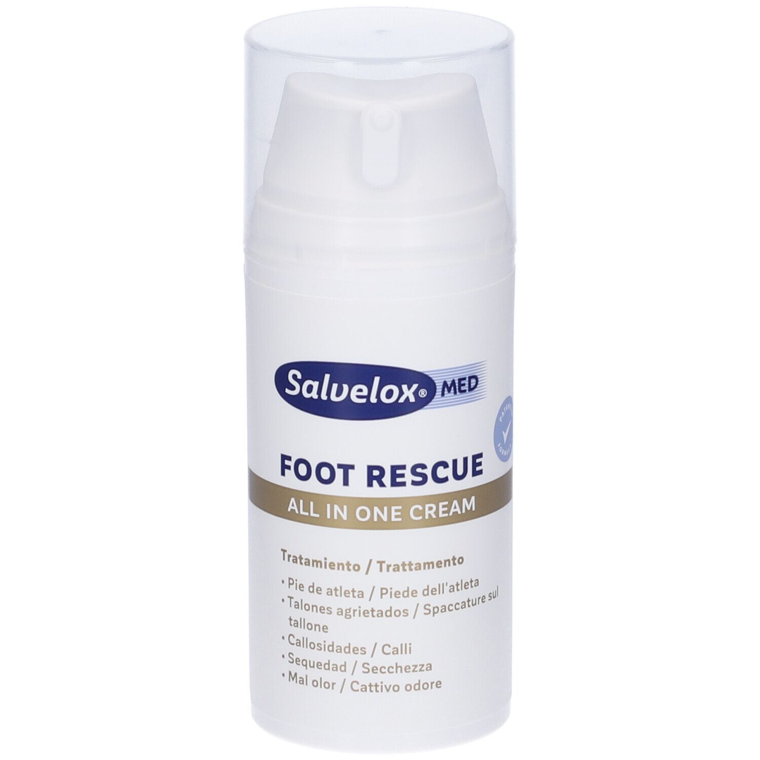 Salvelox Med Foot Rescue Crema per Piede d´Atleta 100 ml piedi