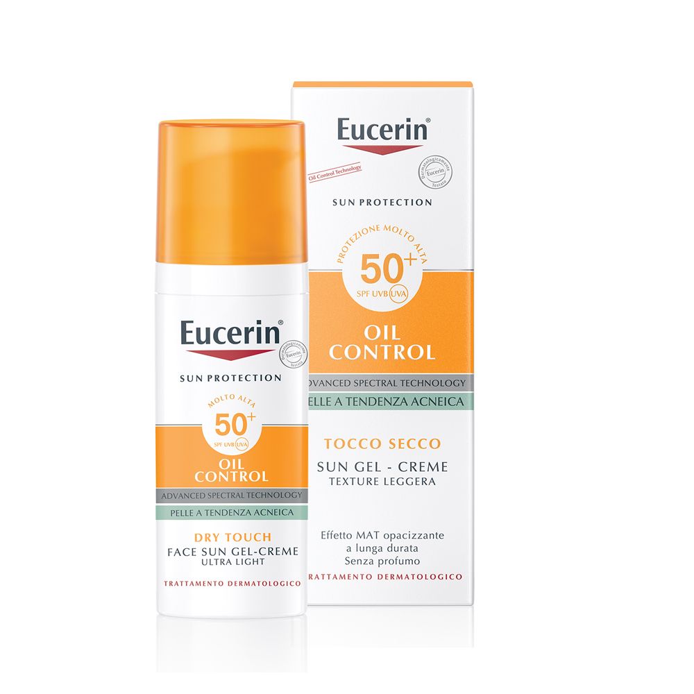 Eucerin® Oil Control SPF 50+ 50 ml Gel solare