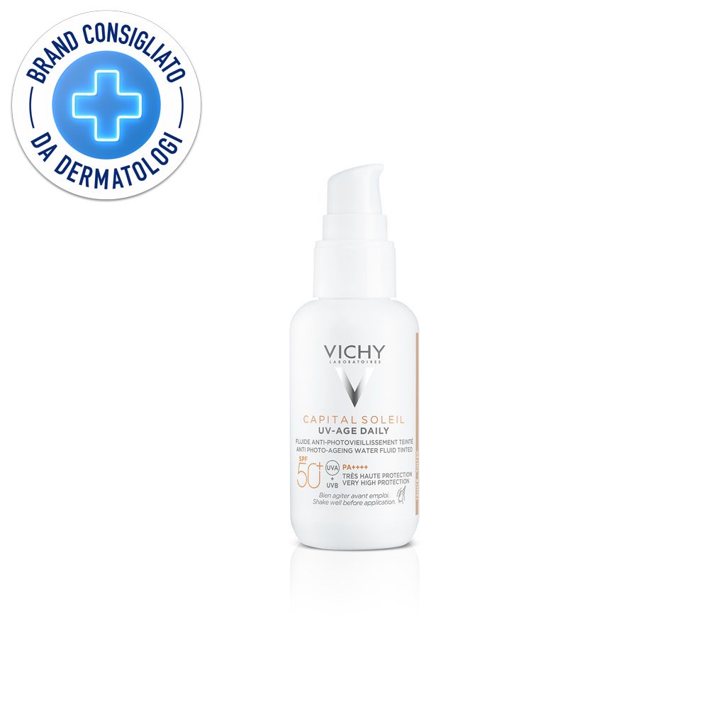 Vichy Capital Soleil UV-Age Daily Colorato SPF50+ 40 ml Crema solare