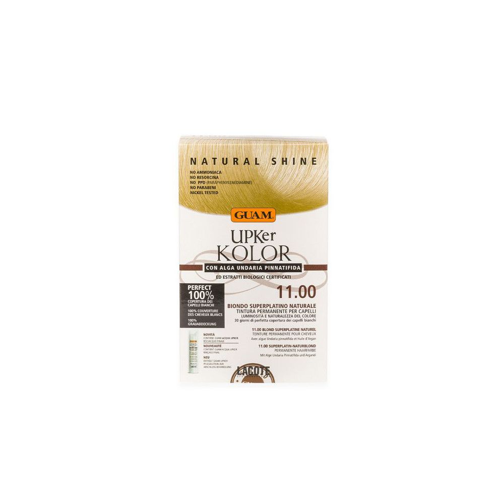 GUAM® Upker Kolor Tinta Capelli Biondo Superplatino Naturale 11.00 Idf